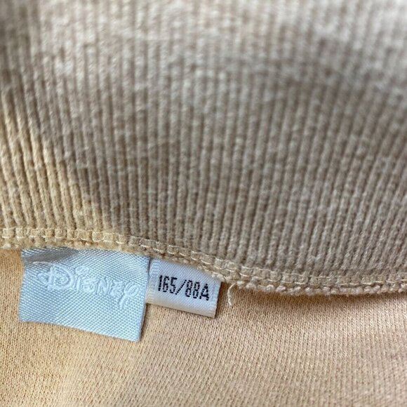 Vintage Disney Mickey Varsity Jacket Cozy Cotton Zipper Closure Embroidered - Picture 4 of 12